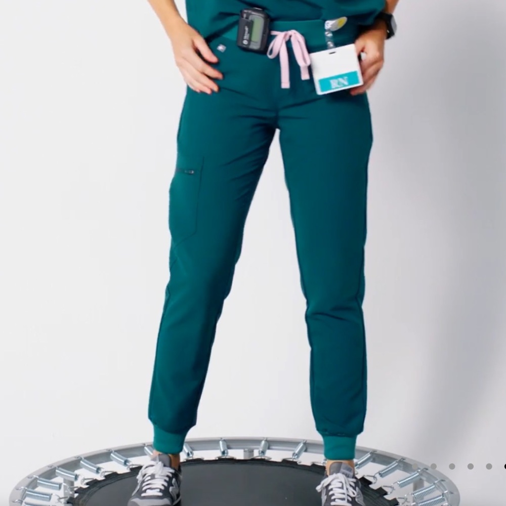 Figs {XSP} Caribbean Blue Zamora Jogger Scrub XS P - Picture 10 of 16